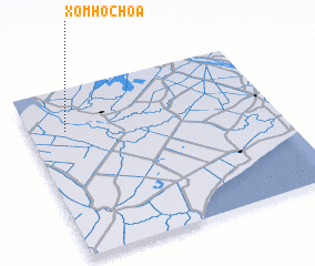 3d view of Xóm Hốc Hòa