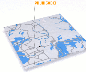 3d view of Phumĭ Sodei