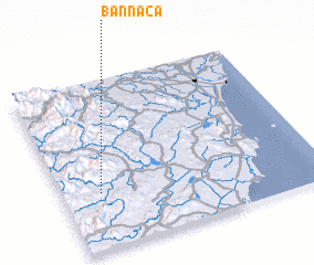 3d view of Bản Na Ca
