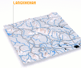 3d view of Làng Khê Ham