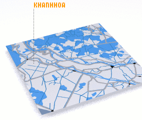 3d view of Khánh Hòa