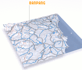 3d view of Bản Pâng