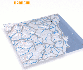 3d view of Bản Nghiu