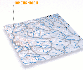 3d view of Xóm Chầm Diều