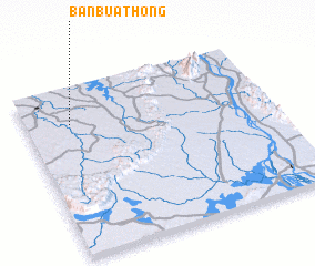 3d view of Ban Bua Thong