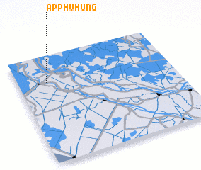 3d view of Ấp Phú Hưng