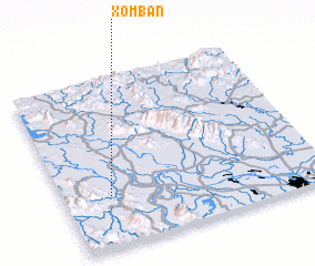 3d view of Xóm Ban