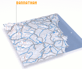 3d view of Bản Na Tham