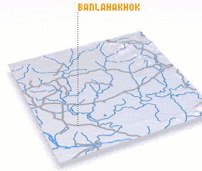 3d view of Ban Lahakhôk