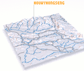 3d view of Houay Hongsèng