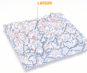 3d view of Làng Mò