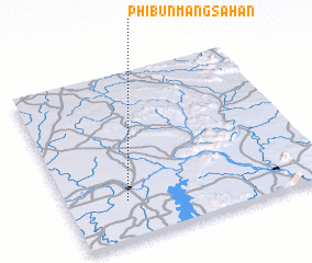 3d view of Phibun Mangsahan
