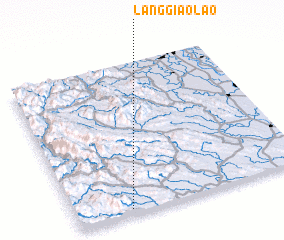 3d view of Làng Giao Lão