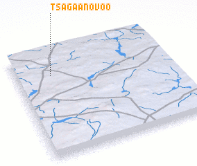 3d view of Tsagaan-Ovoo