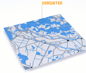 3d view of Xòm Già Ten