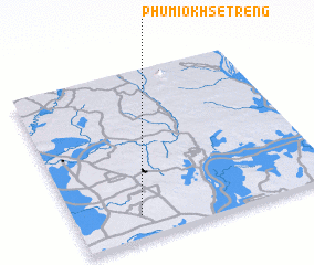 3d view of Phumĭ O Khsê Trêng