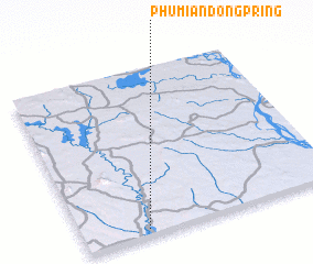 3d view of Phumĭ Ândong Pring