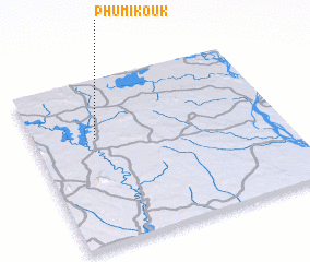 3d view of Phumĭ Koŭk