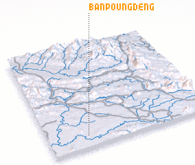 3d view of Ban Poungdèng