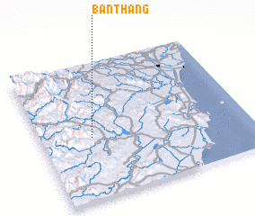 3d view of Bản Thang