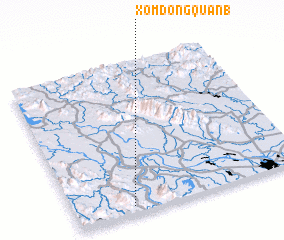 3d view of Xóm Ðồng Quân (1)