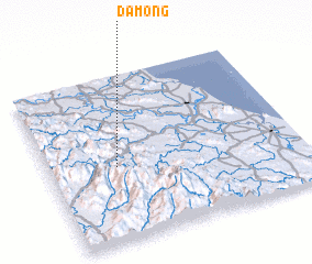 3d view of Ðá Mồng