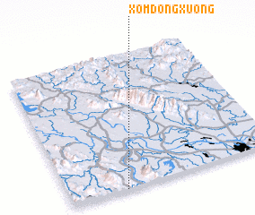 3d view of Xóm Ðồng Xương