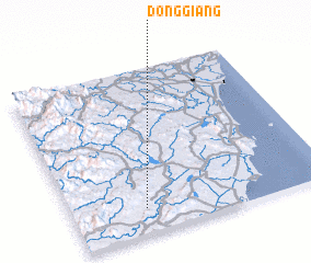 3d view of Dồng Giang