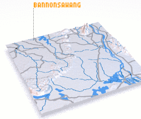 3d view of Ban Non Sawang