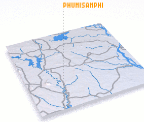 3d view of Phumĭ Sâmphi