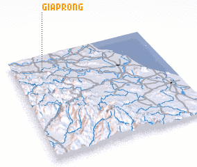 3d view of Giáp Rong