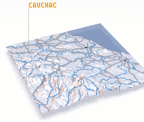 3d view of Cầu Chạc