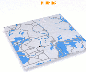 3d view of Phumĭ Da