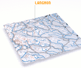 3d view of Làng Mon