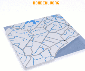 3d view of Xóm Bến Luông