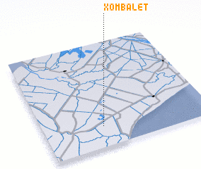 3d view of Xóm Ba Lét