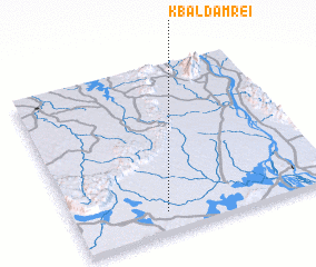 3d view of Kbal Dâmrei