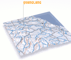 3d view of Quang Lãng