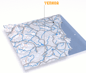 3d view of Yên Hòa