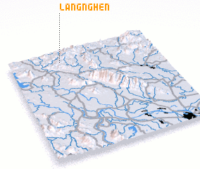 3d view of Làng Nghèn