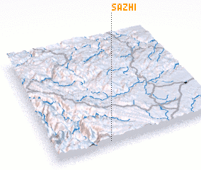 3d view of Sazhi