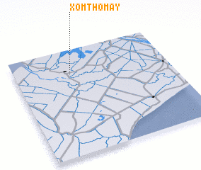 3d view of Xóm Thổ Mây