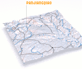 3d view of Panjiangqiao