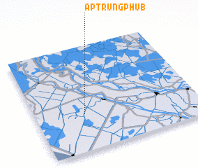 3d view of Ấp Trung Phú (1)