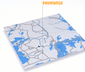 3d view of Phumĭ Ângk