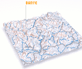 3d view of Bản Yé