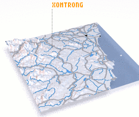 3d view of Xóm Trong