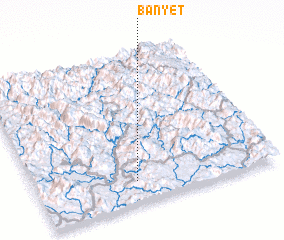 3d view of Bản Yet
