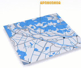 3d view of Ấp Nhơn Hòa