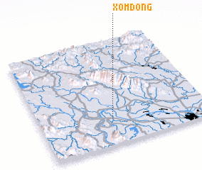 3d view of Xóm Ðòng